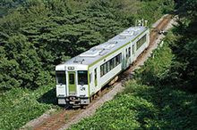 JR大船渡線。