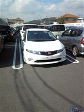 珍車発見　新型シビック３ドアタイプR捕獲！