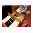 荷造り中
