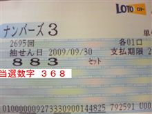 第２６９５回　ナンバーズ３