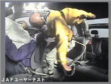 一般道での後部座席のベルト着用率