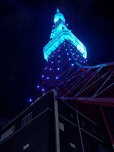 世界糖尿病デー　青い東京タワー