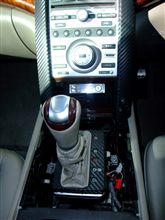 コーナーセンサー表示灯のＬＥＤ化とＡＴシフトゲートのダイノックス貼り直し