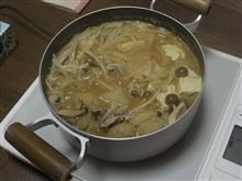 ごまみそ鍋♪