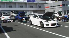 道路もコースも大渋滞のプチ占有走行