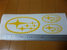 【六連星ステッカー】２サイズ