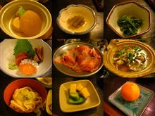 塩原温泉　塩の湯　柏屋旅館（夕食）