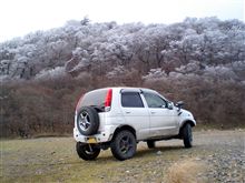 剣山スーパー林道冬景色