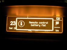 battery flat