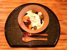 白玉クリームあんみつ 