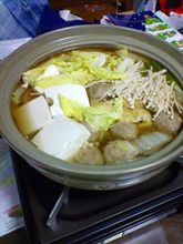ちゃんこ鍋でごっつぁんです♪φ(￣￢￣ヾ) 