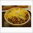 ３種のチーズ牛丼（すき家）