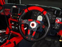 AW11,今日はステアリングの塗装