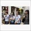 女子高生が休みに？