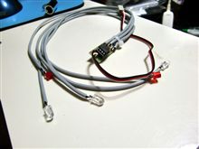 ＬＥＤ電飾、基盤に実装及び配線完了です。