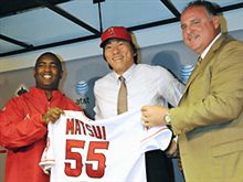 紺から赤へ！５５！！