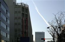 数日前の変な雲のすじ