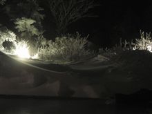 鷲倉露天風呂（夜バージョン）