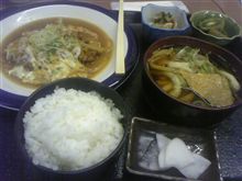 昼はうどん・・・