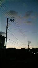 明ける前