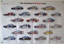 【ポスター】The chronicle of Group A cars