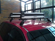 ツーリングにキャリア装着【THULE　4601フット】