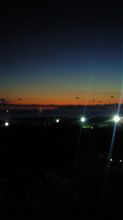 夕暮れの露天風呂は