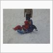雪遊び・・・
