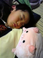 【親馬鹿】 遊び疲れて。。。