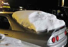 部分的積雪。