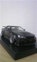 R34GTR完成！フォトギャラにアップしました♪