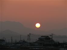 綺麗な朝日が