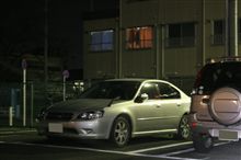 BLレガシィB4　フェンダーミラー
