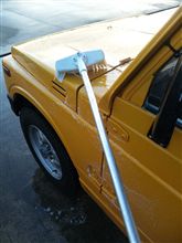 ジムニーの洗車は…(#^.^#) 