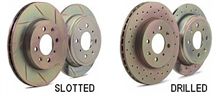 Brembo Sport cross drilled rotors