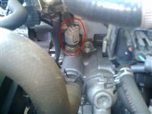 故障診断コネクタへの水温出力