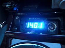 電圧計の取付