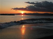 平塚の夕陽・・・その２