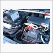 バッテリー充電と洗車