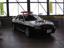 道警のGDインプレッサパトカー