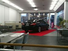 日産奈良サティオにて