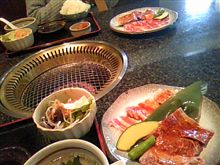 焼肉ランチ。