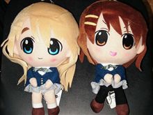 お友達から頂きましたっ「けいおん！ヌイグルミ」