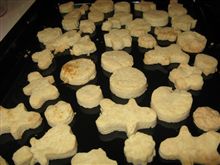 アレルギーっ子のための米粉クッキー作り
