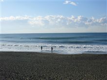 今朝の湘南海岸