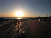 平塚の夕陽