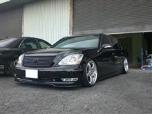 ○イムゲイン　デモカーの４０ＬＳ後期のパクリｗ　グリルツートンブラックアウト仕様☆