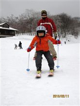初めてのスキー 初めてのスキー
