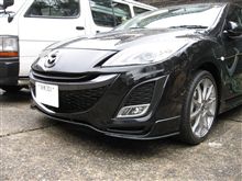フロントエアダムスカート取り付け完了！！装着後のインプレ