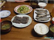＾～＾*//　モンチの夜メニュー・・・♪